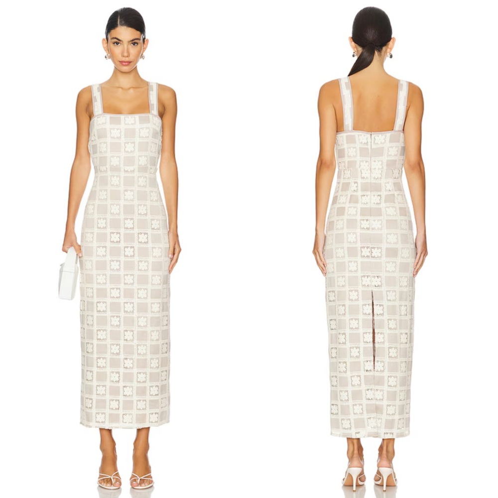 Tularosa Anna Maxi Dress in Nude Size Small NEW! New with tags!